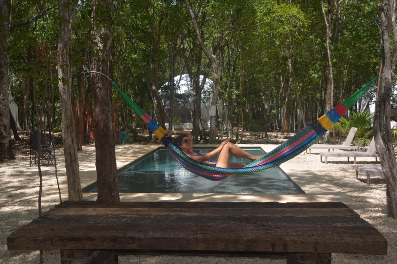 Glamping Mayan Glam Tulum Exterior photo