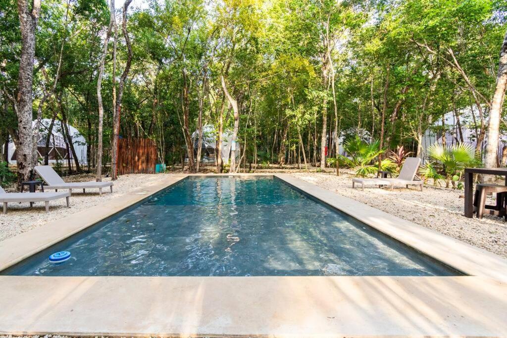 Glamping Mayan Glam Tulum Exterior photo